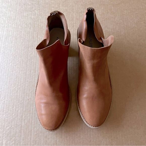 Kelsi Dagger Brooklyn Kenmare Booties, cognac color, size 9 - Picture 4 of 16